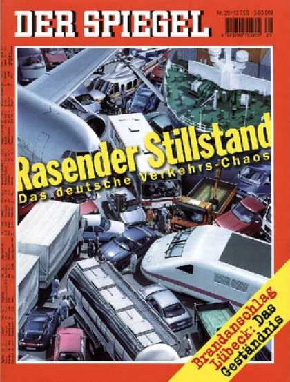 Spiegel - Der SPIEGEL 29/1998 -- Das deutsche Verkehrschaos