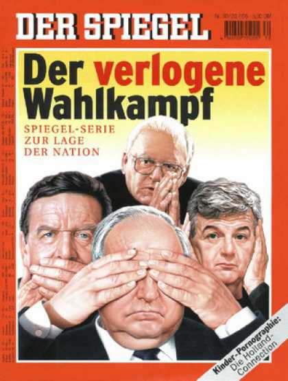 Spiegel - Der SPIEGEL 30/1998 -- Der verlogene Wahlkampf