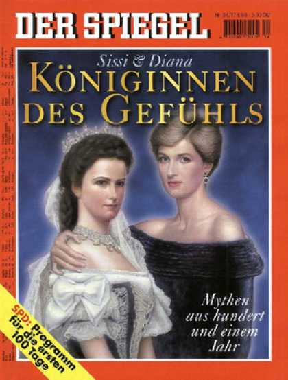 Spiegel - Der SPIEGEL 34/1998 -- Der Kult um Prinzessin Diana und Kaiserin Sissi