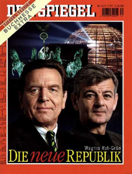 Spiegel - Der SPIEGEL 41/1998 -- Rot-Grï¿½n: Nicht anders, aber besser?