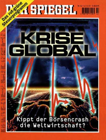 Spiegel - Der SPIEGEL 42/1998 -- Weltwirtschaft auf der Kippe