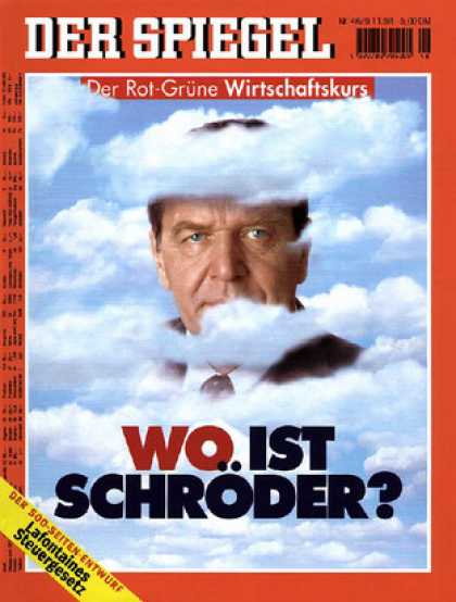 Spiegel - Der SPIEGEL 46/1998 -- Schrï¿½der-Regierung: Schlechter Start