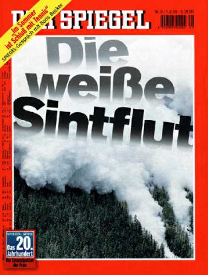 Spiegel - Der SPIEGEL 9/1999 -- Lawinenkatastrophen in den Alpen