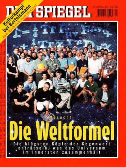 Spiegel - Der SPIEGEL 30/1999 -- Universum: Auf der Suche nach dem Urstoff der Natur