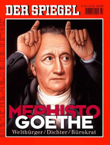 Spiegel - Der SPIEGEL 33/1999 -- Goethe als Vorbild der Deutschen - und als Zyniker