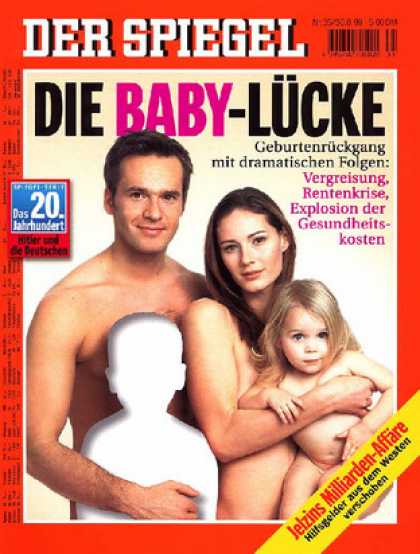 Spiegel - Der SPIEGEL 35/1999 -- Geburtenrï¿½ckgang erzwingt eine radikale Rentenreform
