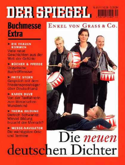 Spiegel - Der SPIEGEL 41/1999 -- Die neuen deutschen Dichter