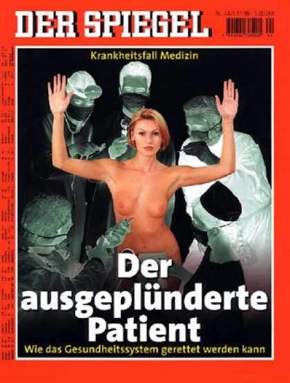 Spiegel - Der SPIEGEL 44/1999 -- Das deutsche Gesundheitssystem steht vor dem Infarkt