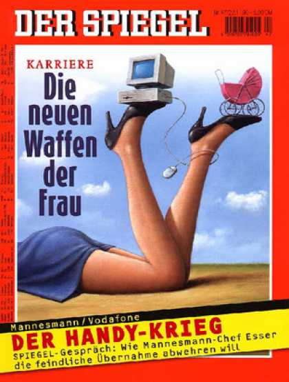 Spiegel - Der SPIEGEL 47/1999 -- Deutschland: Neue Frauenbewegung - Macht am Arbeitsplatz