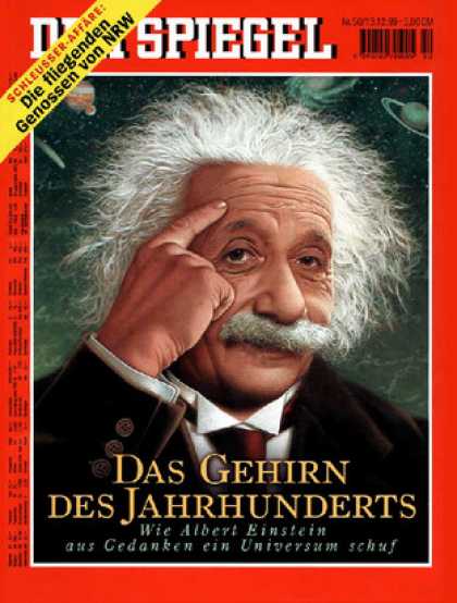 Spiegel - Der SPIEGEL 50/1999 -- Albert Einstein: Das Gehirn des Jahrhunderts