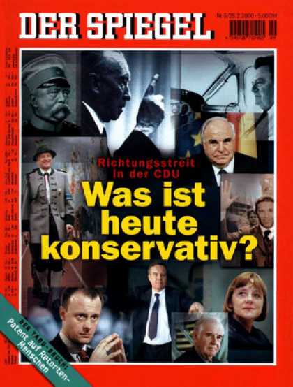 Spiegel - Der SPIEGEL 9/2000 -- Richtungsstreit in der CDU