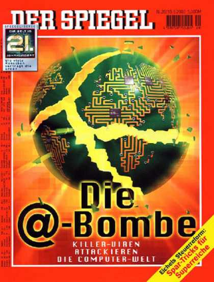 Spiegel - Der SPIEGEL 20/2000 -- Killerprogramme bedrohen die Computerwelt