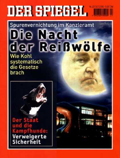 Spiegel - Der SPIEGEL 27/2000 -- Die Staatsaffï¿½re des Helmut Kohl