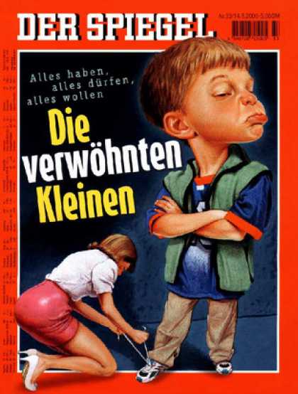 Spiegel - Der SPIEGEL 33/2000 -- Die verwï¿½hnten Kleinen: Eltern und Lehrer suchen Auswe