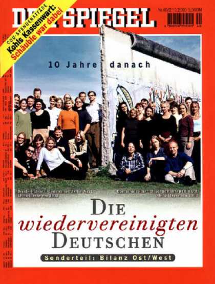 Spiegel - Der SPIEGEL 40/2000 -- Die deutsche Einheit nach zehn Jahren