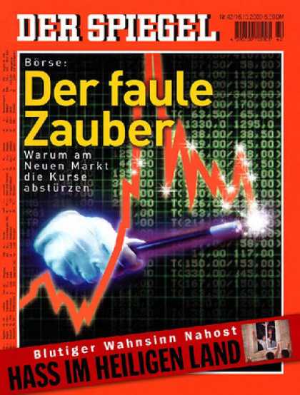 Spiegel - Der SPIEGEL 42/2000 -- BÃ–RSE: Fondsmanager treibt die Kurse