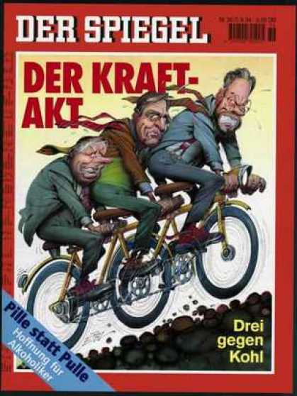 Spiegel - Der SPIEGEL 36/1994 -- BT-Wahl: SPD-Troika tritt gegen Kohl an