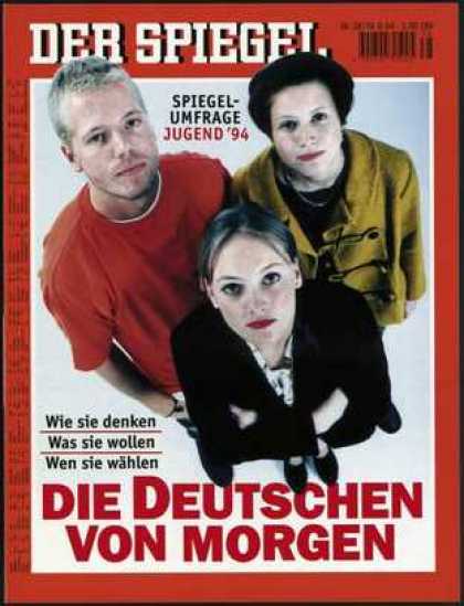 Spiegel - Der SPIEGEL 38/1994 -- ï¿½ber eine Jugend, die keine Generation sein will