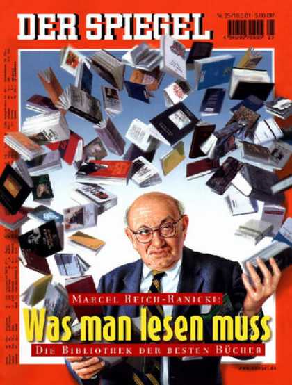 Spiegel - Der SPIEGEL 25/2001 -- Marcel Reich-Ranicki: Auswahl wichtigster Werke deutschsp