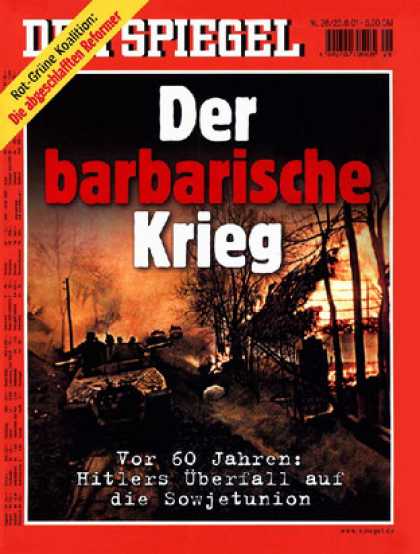 Spiegel - Der SPIEGEL 26/2001 -- Hitlers ï¿½berfall auf die Sowjetunion vor 60 Jahren