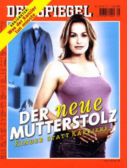 Spiegel - Der SPIEGEL 29/2001 -- Immer mehr Frauen entdecken die Mutterrolle neu