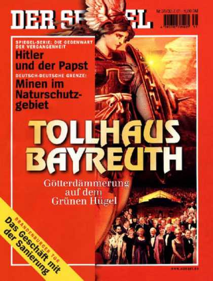 Spiegel - Der SPIEGEL 31/2001 -- 125 Jahre Bayreuther Festspiele