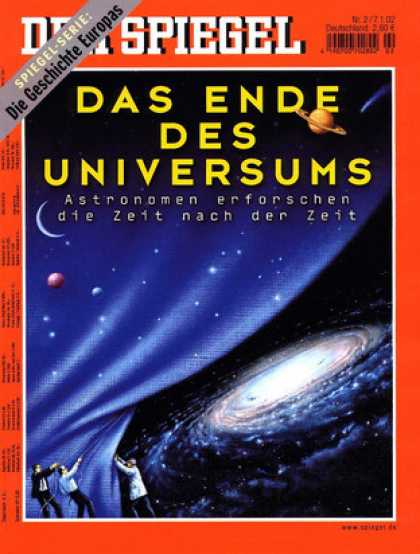 Spiegel - Der SPIEGEL 2/2002 -- Kosmologen entrï¿½tseln die letzten Tage des Universums