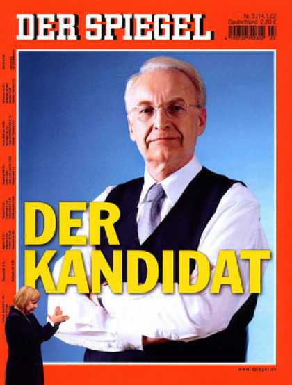 Spiegel - Der SPIEGEL 3/2002 -- Kanzlerkandidat Edmund Stoiber
