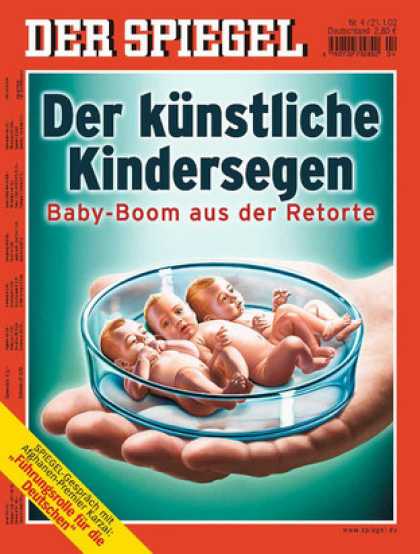 Spiegel - Der SPIEGEL 4/2002 -- Boom der Retortenbabys
