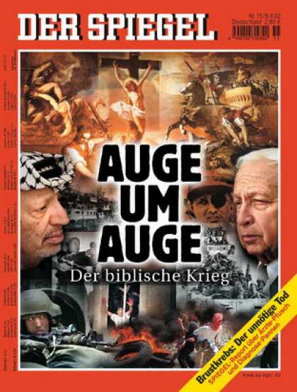 Spiegel - Der SPIEGEL 15/2002 -- Scharons Feldzug gegen den Terror