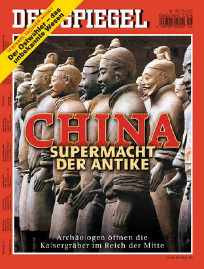 Spiegel - Der SPIEGEL 16/2002 -- China: Archï¿½ologen ï¿½ffnen die Grabpyramide des erst