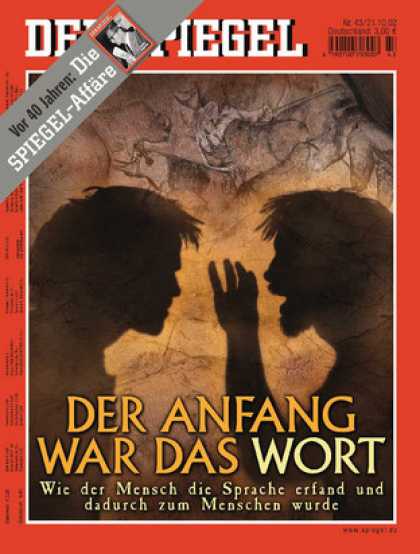 Spiegel - Der SPIEGEL 43/2002 -- Wie der Mensch die Sprache erfand