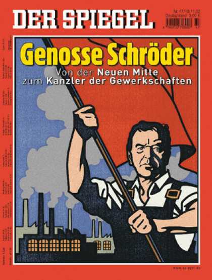 Spiegel - Der SPIEGEL 47/2002 -- Schrï¿½der verprellt mit seinem Linksruck die ReformkrÃ