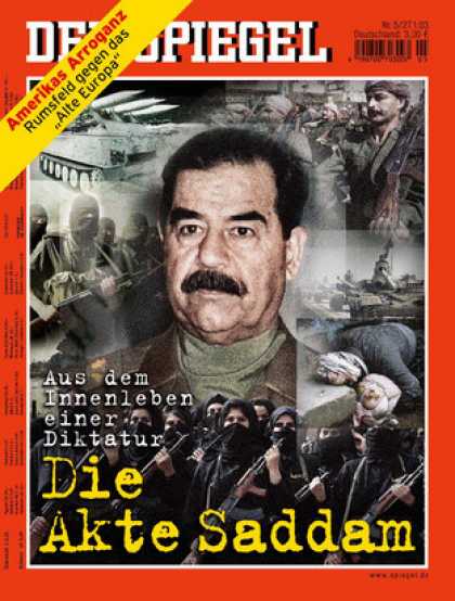 Spiegel - Der SPIEGEL 5/2003 -- Irak: Saddam entzweit Europï¿½er und Amerikaner