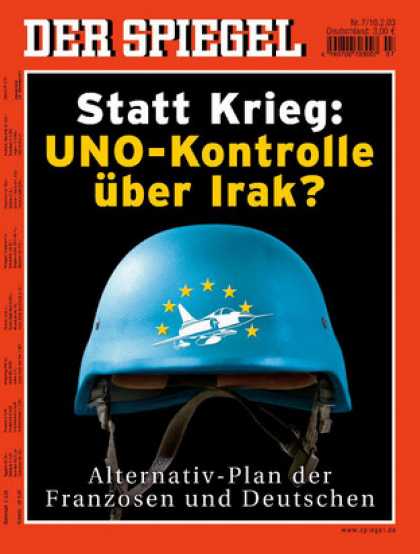 Spiegel - Der SPIEGEL 7/2003 -- Letzte Chance fï¿½r den Frieden: Uno-Blauhelme in den Ira