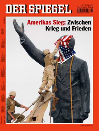 Spiegel - Der SPIEGEL 16/2003 -- Bagdad unter dem Kommando der Pentagon-Generï¿½le