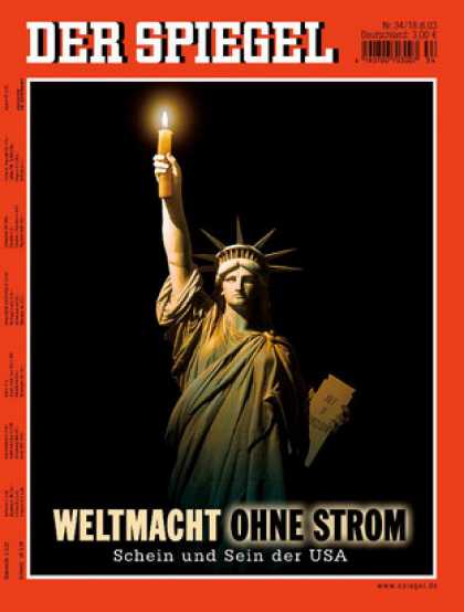 Spiegel - Der SPIEGEL 34/2003 -- Blackout der Supermacht