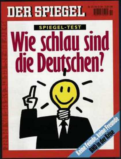 Spiegel - Der SPIEGEL 51/1994 -- SPIEGEL-Test: Wie schlau sind die Deutschen?