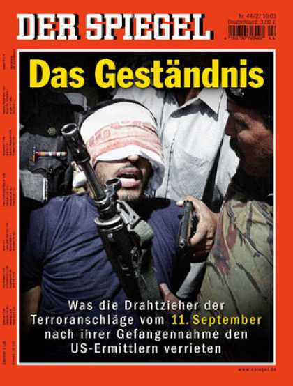 Spiegel - Der SPIEGEL 44/2003 -- Die Drahtzieher des 11. September packen aus