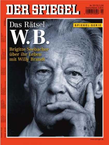 Spiegel - Der SPIEGEL 20/2004 -- Willy Brandt in einer neuen Biografie von Brigitte Seebac