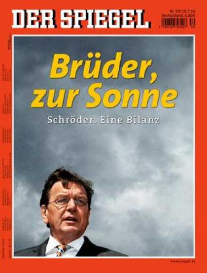 Spiegel - Der SPIEGEL 30/2004 -- Gerhard Schrï¿½ders langer Weg zum Kanzler der Reformen
