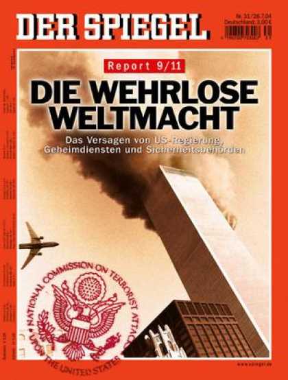 Spiegel - Der SPIEGEL 31/2004 -- USA: Terrorismuskommission legt vernichtendes Resï¿½mee