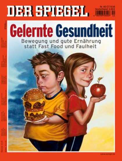 Spiegel - Der SPIEGEL 40/2004 -- Renate Kï¿½nast ï¿½ber dicke Kinder und ihr Bï¿½ndnis