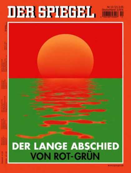 Spiegel - Der SPIEGEL 12/2005 -- Berlin: Rot-Grï¿½n wird zum Auslaufmodell