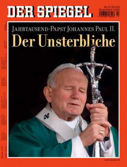 Spiegel - Der SPIEGEL 13/2005 -- Johannes Paul II. - das Leben und Leiden im gï¿½ttlichen