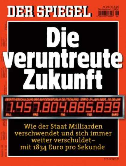 Spiegel - Der SPIEGEL 26/2005 -- Deutschland: Der Staat ist nahezu pleite - und verschleud