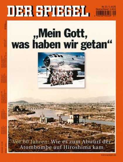 Spiegel - Der SPIEGEL 31/2005 -- Nostalgietreffen der Nuklearpioniere