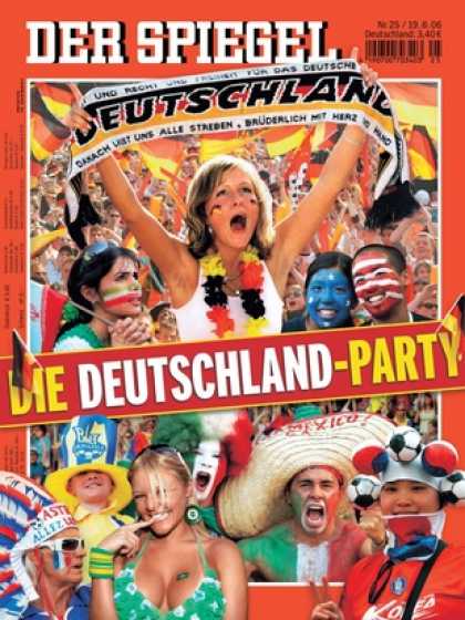 Spiegel - Der SPIEGEL 25/2006 -- WM in Deutschland - ein Land zwischen Party und Patriotis