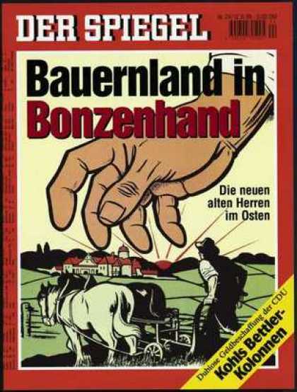Spiegel - Der SPIEGEL 24/1995 -- Ehemalige DDR-Bauern: Alte Seilschaften