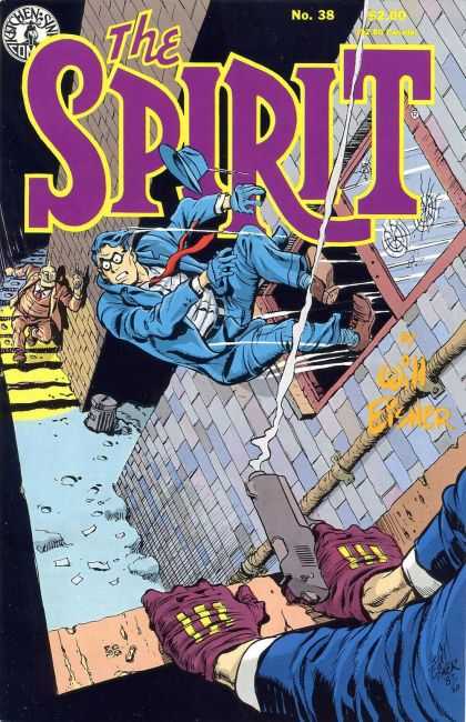 Spirit 38 - Kitchen - 200 - Gun - Tie - Building - Will Eisner